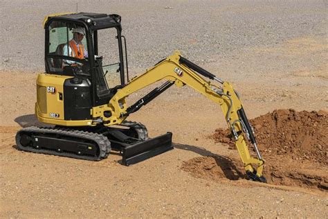 can you dig off the side on a mini excavator|caterpillar cat excavator tips.